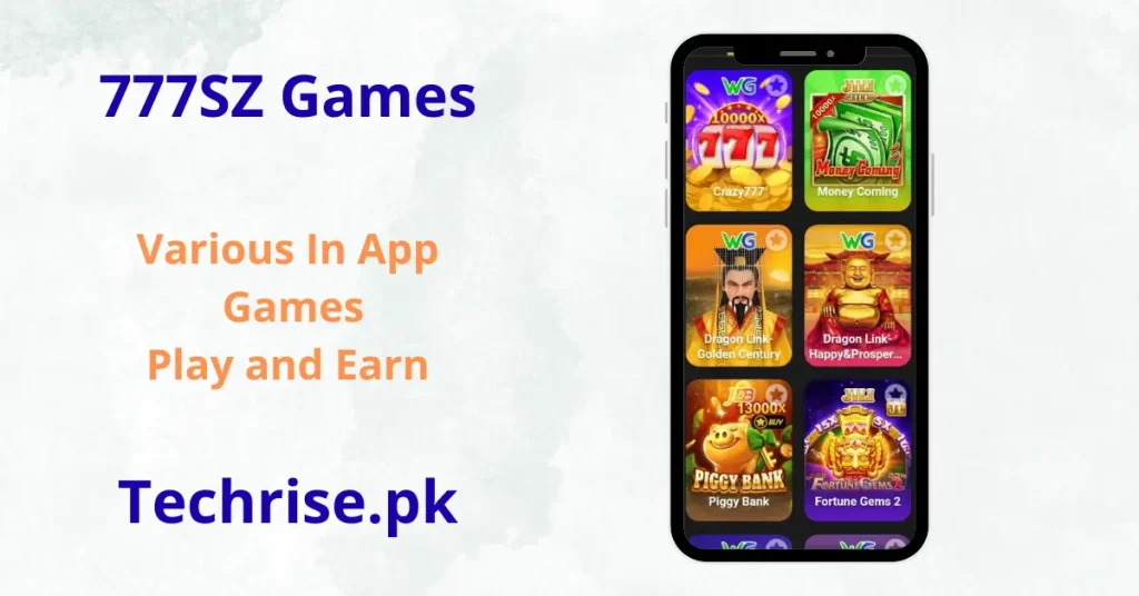 777SZ Various In-App Casino Games - Play Crazy777, Fortune Gems, Dragon Link, Piggy Bank and more exciting titles on Techrise.pk