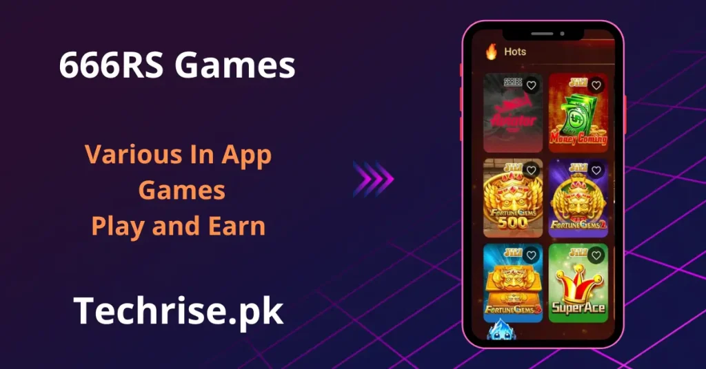 666RS app slot games interface showing Aviator, Money Coming, and Fortune Gems on mobile